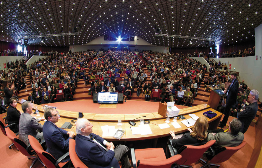 tourismA 2017 - Il ministro Dario Franceschini e Piero Angela